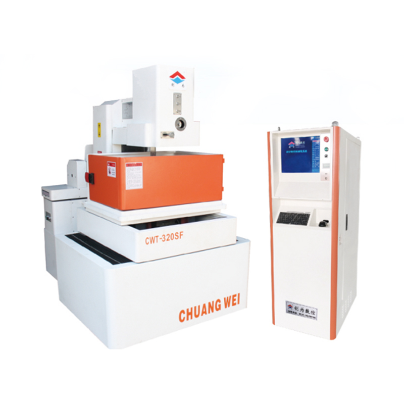 DK7732 T-type Servo s vysokou zatížení CNC Wire EDM středně rychlostní řezací stroj