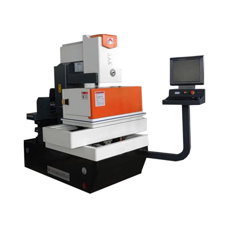 DK7750 Přesné ovládání nízké údržby krokového kroku CNC dráty EDM středně rychlostní řezací stroj Integrovaná jednotka